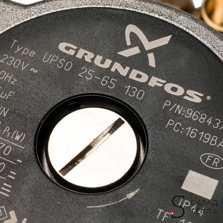 Насосно-смесительный узел с термостатическим клапаном; Grundfos UPSO 25-65 130*. Вид 6.