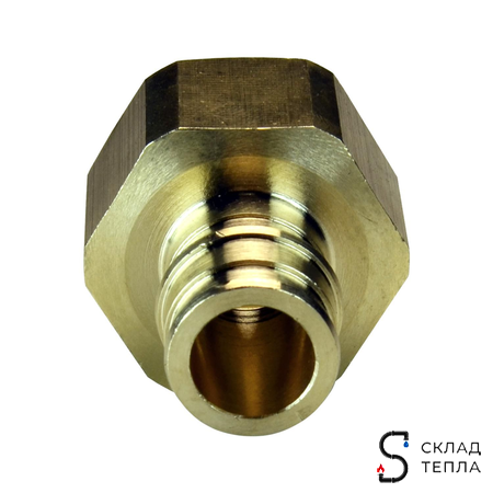 Переход на внутреннюю резьбу РОС - 20 x 1/2" (аналог Uponor и Usystems). Вид 4.