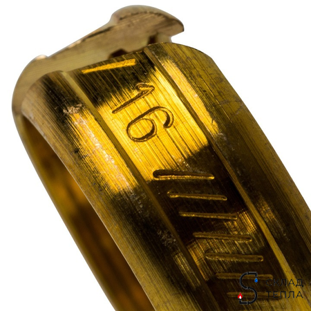 Соединение резьбозажимное STOUT - 3/4" для пластиковых труб 16x2,0 (1шт). Вид 4.