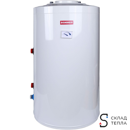 Бойлер косвенного нагрева Rommer напольный 150л. Вид 1.