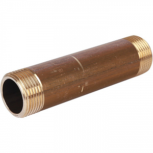 Удлинитель резьбовой STOUT - 3/4" длина 70 мм (НР/НР, цвет латунный) Удлинитель резьбовой STOUT - 3/4' длина 70 мм (НР/НР, цвет латунный)