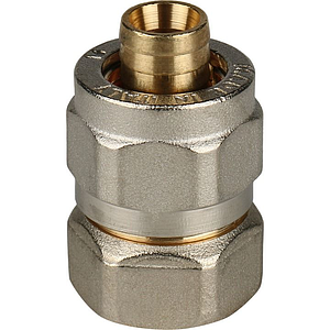 Переход на внутреннюю резьбу STOUT - 26 x 1' (винтовой, для металлопластиковых труб)