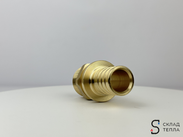 Переход на наружную резьбу TIM - 25 x 3/4" (комплект с гильзой, 4 шт). Вид 13.