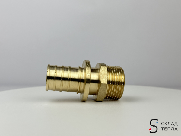 Переход на наружную резьбу TIM - 25 x 3/4" (комплект с гильзой, 4 шт). Вид 10.