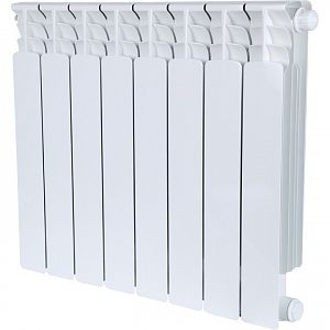 Радиатор биметаллический STOUT SPACE 500 - 8 секций с нижним подключением