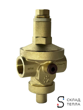 Редуктор давления мембранный Zeissler - 3/4" (ВР/ВР, PN25). Вид 3.