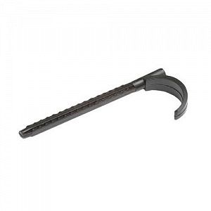 Дюбель крюковой одинарный STOUT - длина 80 мм. (для напольной фиксации труб D32 мм)