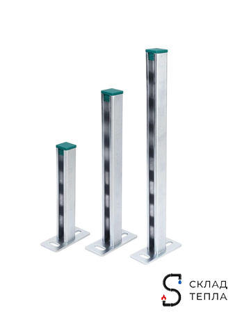 Консоль стеновая Zeissler - 30х30х2х400мм. Вид 2.