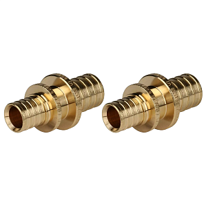 Муфта редукционная Rommer - 25 x 16 (для труб из сшитого полиэтилена, комплект - 2 шт)