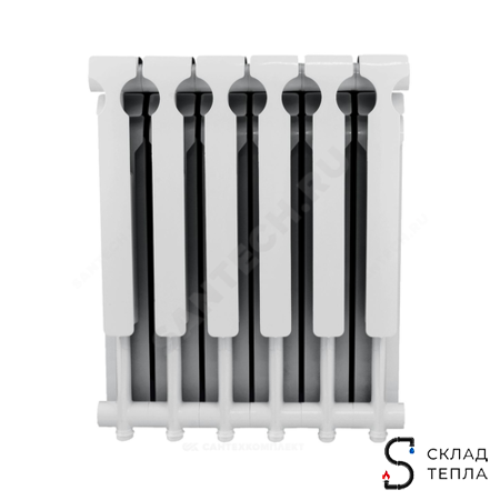 Радиатор алюминиевый Ogint Delta Plus 500 7 секций. Вид 8.