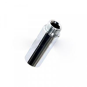 Удлинитель резьбовой TIM - 3/4' длина 100 мм (НР/ВР, цвет хромированный)