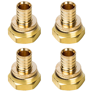 Переход на накидную гайку Rommer - 16 x 3/4' (комплект - 4 шт)