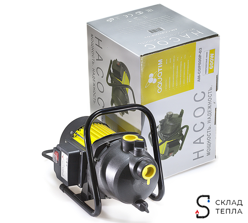 Насос самовсасывающий TIM AM-CGP600P-03. Вид 1.