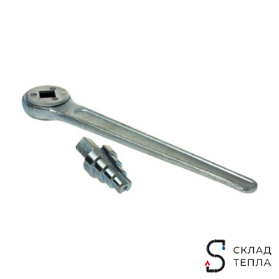 Ключ для разъемных соединений "американка" 1/2"-1 1/4" с трещеткой STOUT. Вид 1.