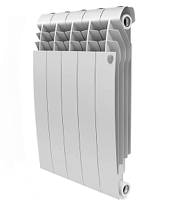 Радиатор биметаллический Royal Thermo BiLiner 500 Bianco Traffico (Белый) - 5 секций Радиатор биметаллический Royal Thermo BiLiner 500 Bianco Traffico (Белый) - 5 секций