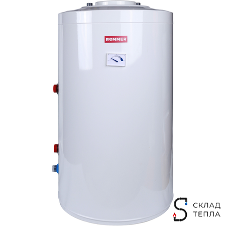 Бойлер косвенного нагрева Rommer напольный 150л. Вид 1.