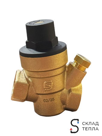 Регулятор давления мембранный SantechSystems 1/2". Вид 3.