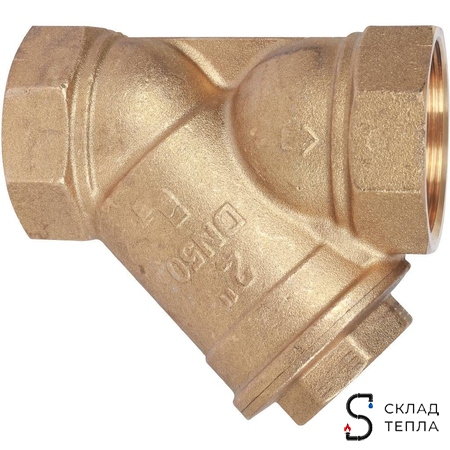 Фильтр грубой очистки STOUT - 2" (ВР/ВР, сетка 500 мкр.). Вид 4.