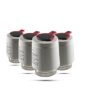 Сервопривод для теплого пола Zeissler M30x1.5 нормально закрытый 230v/ 2м M335NC (4шт)