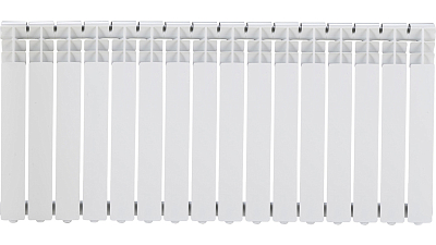 Радиатор алюминиевый ROMMER Optima 500 - 16 секций