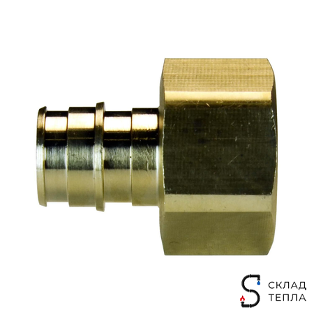 Переход на внутреннюю резьбу РОС - 20 x 3/4" (аналог Uponor и Usystems). Вид 6.