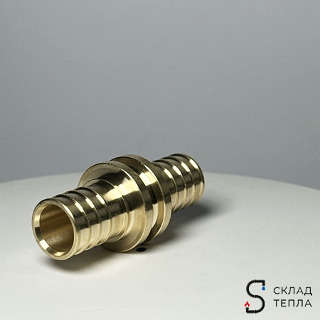 Муфта аксиальная VALFEX - 25 (для труб из сшитого полиэтилена). Вид 20.
