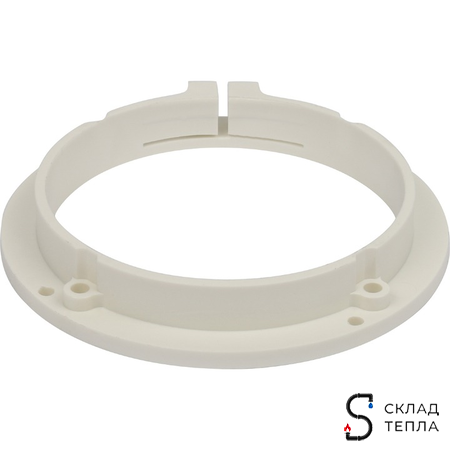 Комплект прохода через стену для коаксиального дымохода STOUT D60/100 мм (универсальный). Вид 12.