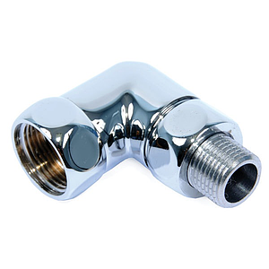 Соединение угловое со сгоном TIM 1' х 1/2' (НГ/НР) для полотенцесушителя (пара)