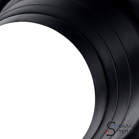 Проход через горизонтальную кровлю для коаксиальных дымоходов STOUT D60/100, D80/100, D80/125 мм.. Вид 4.