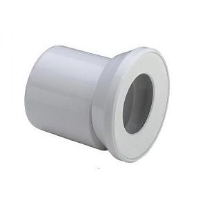 Переход эксцентрический для унитаза СИНИКОН - 110 (длина 150 мм, цвет белый)