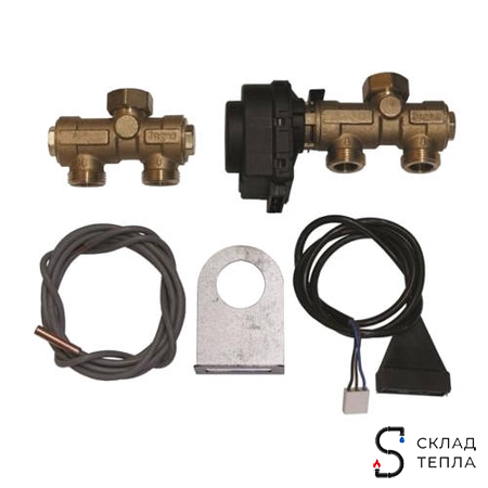 Комплект 3-х ходового клапана FUGAS для котла СКАТ. Вид 1.