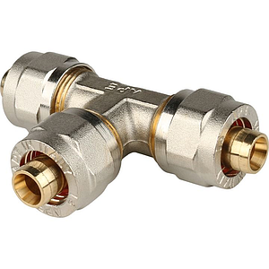 Тройник STOUT - 16 (винтовой, для металлопластиковых труб)