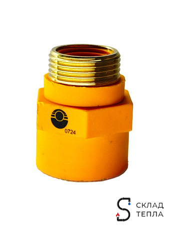 Муфта диэлектрическая Valfex 1/2" ВР/НР. Вид 2.