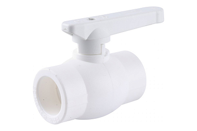 Кран шаровой VALFEX BASE - 40 (Пайка/Пайка, для полипропиленовых труб, ручка-рычаг)