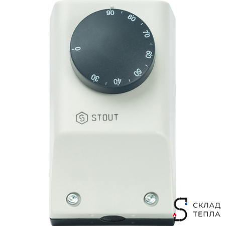  Погружной термостат ТС 100 AN (внешняя шкала гильза 100  мм) STOUT. Вид 1.