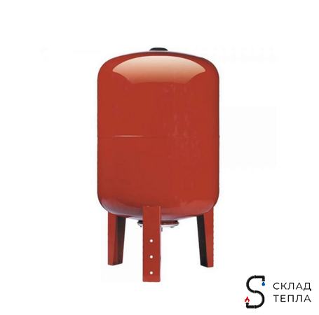 Расширительный бак TIM-50 л. (1", PN8, вертикалиный с ножками). Вид 1.