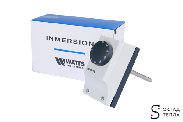  Погружной термостат ТС 100 AN (внешняя шкала гильза 100  мм)WATTS. Вид 7.