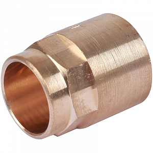 Переход на внутреннюю резьбу Sanha 18х1/2'  для медных труб под пайку 4270g