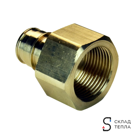 Переход на внутреннюю резьбу РОС - 20 x 3/4" (аналог Uponor и Usystems). Вид 7.