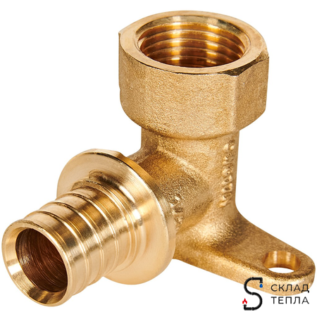 Водорозетка Rommer - 20 x 1/2" (для труб из сшитого полиэтилена). Вид 8.