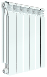 Радиатор алюминиевый Rifar Alum Ventil 500 - 6 секций (подключение нижнее слева) Радиатор алюминиевый Rifar Alum Ventil 500 - 6 секций (подключение нижнее слева)