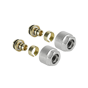 Соединение резьбозажимное VALFEX - 3/4' для металопластиковых труб 16x2,0