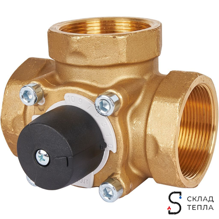 Клапан смесительный трехходовой STOUT - 2". Вид 6.