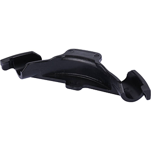 Фиксатор поворота трубы 90° с креплением STOUT для труб диаметром 20 мм (пластик)