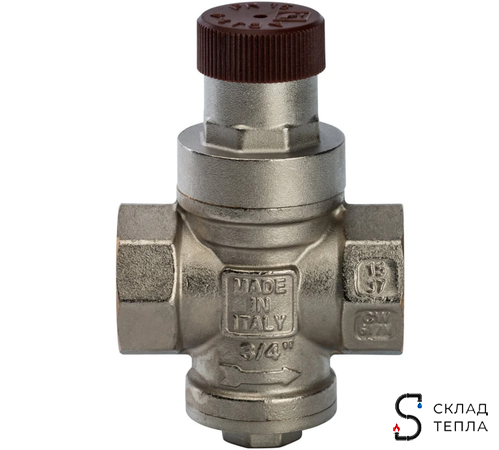Регулятор давления поршневой STOUT - 1/2" (ВР/ВР, PN15, Tmax 80°С). Вид 1.