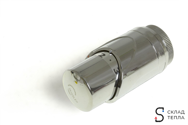 Головка термостатическая жидкостная Zeissler (M30 х 1,5) (цвет хром) 0601 . Вид 2.