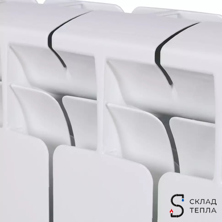 Радиатор биметаллический Rifar Alp 500 - 4 секции. Вид 6.