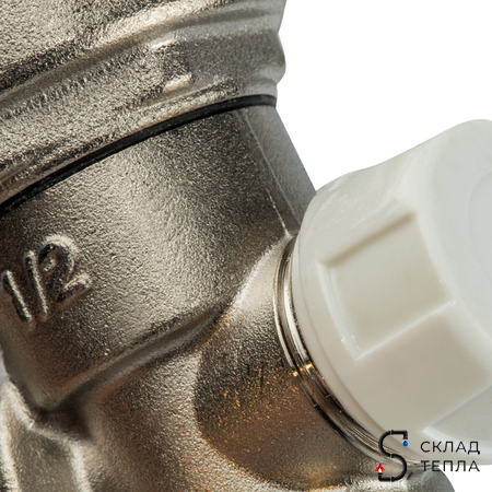 Фитинг концевой регулируемый STOUT - 1" (вентиль, автоматический воздухоотводчик). Вид 7.