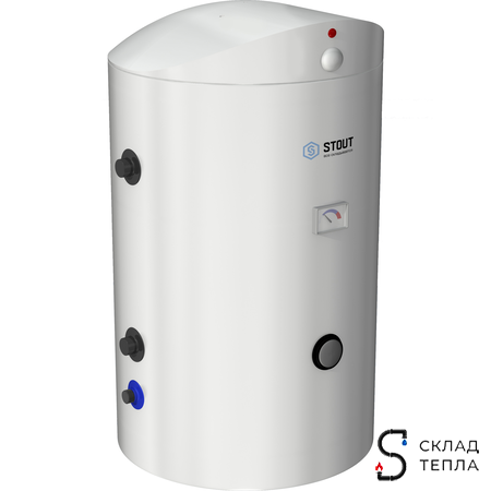 Водонагреватель косвенного нагрева STOUT - 150л. Вид 2.