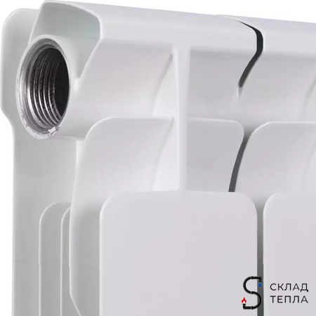 Радиатор биметаллический Rifar Alp 500 - 4 секции. Вид 7.